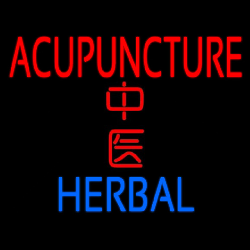 Acupuncture Herbal Neon Sign