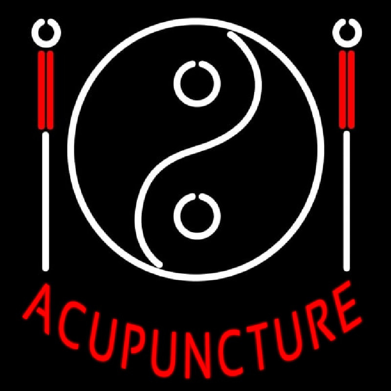 Acupuncture Needle Neon Sign