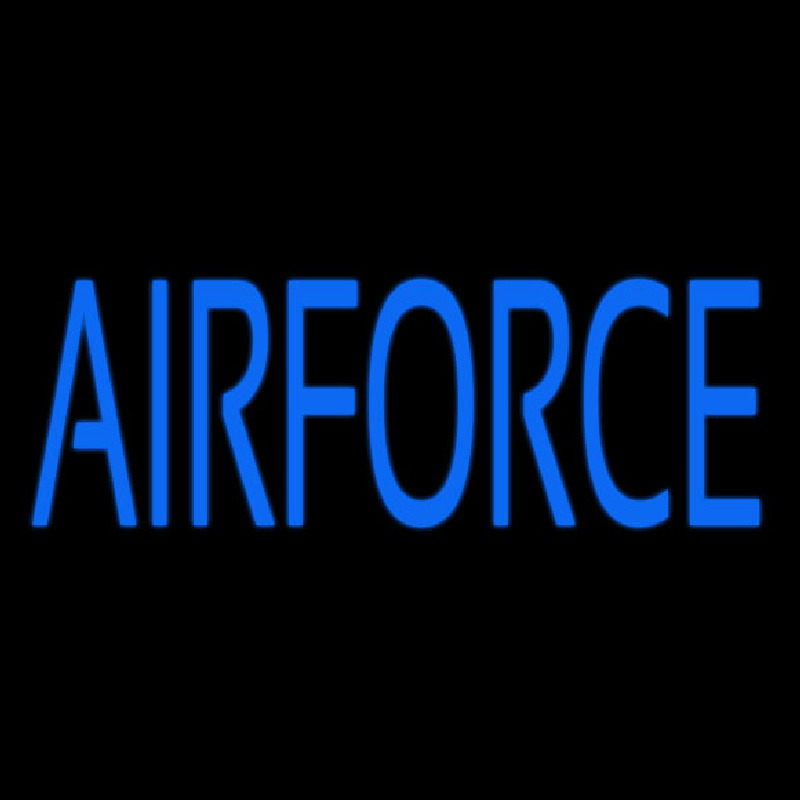 Air Force Neon Sign