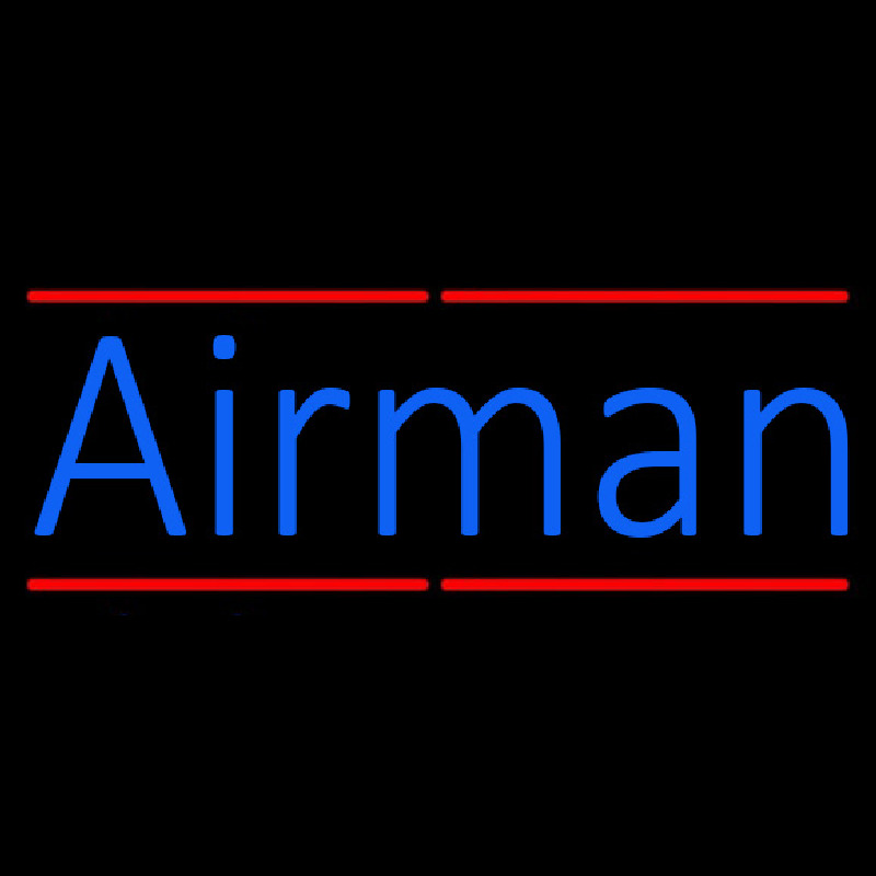 Airman Neon Sign