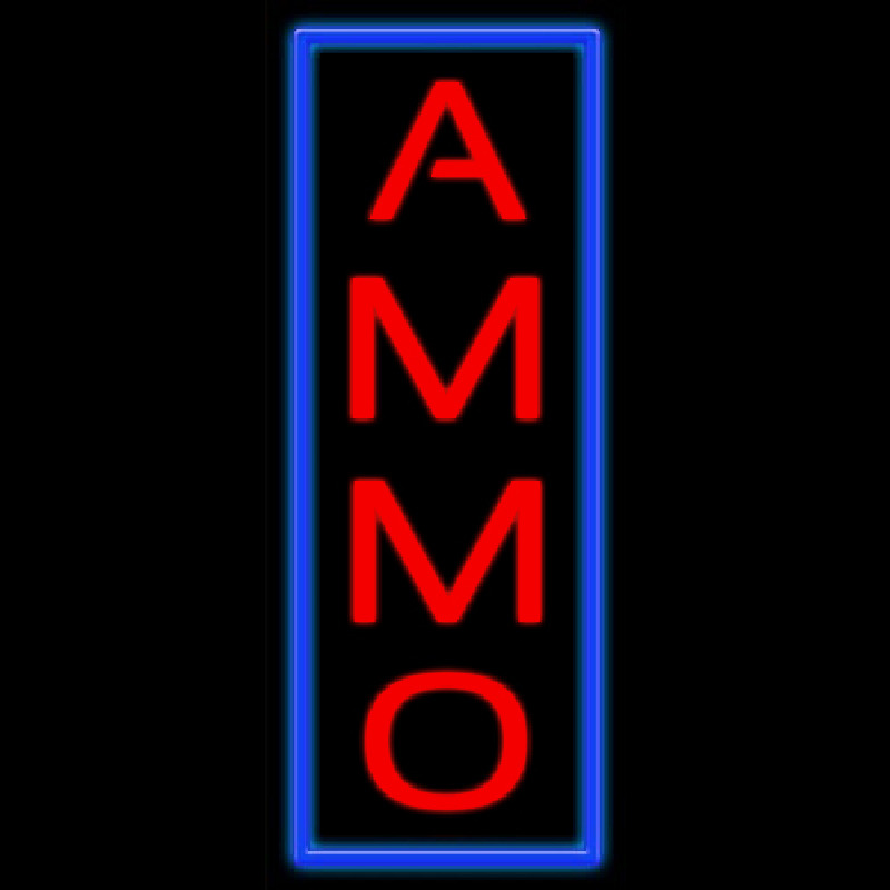 Ammo Neon Sign