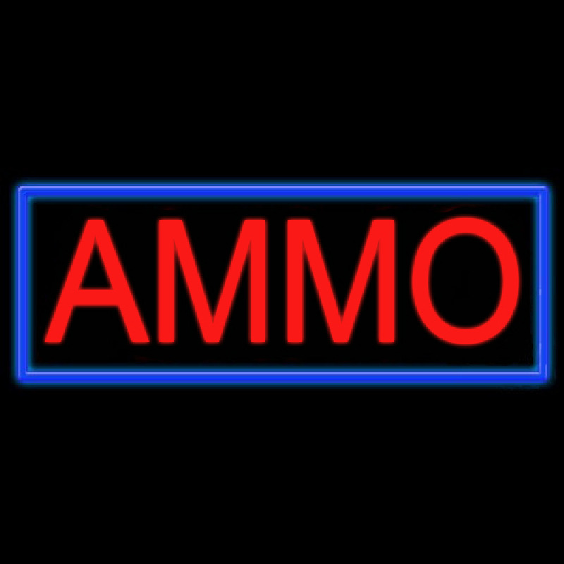 Ammo Neon Sign