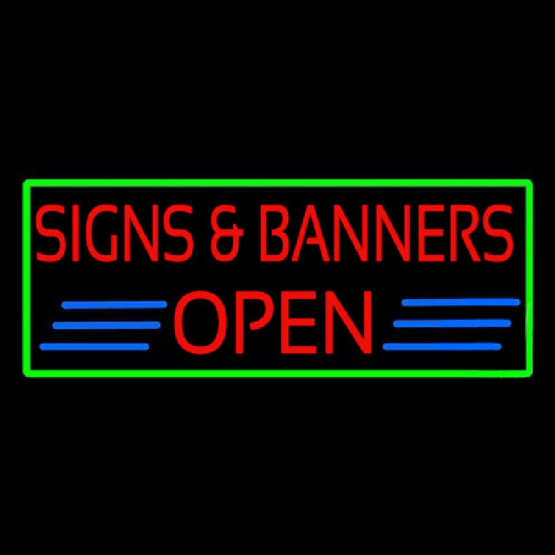 Art Open Neon Sign