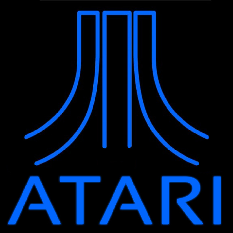 Atari Logo Neon Sign