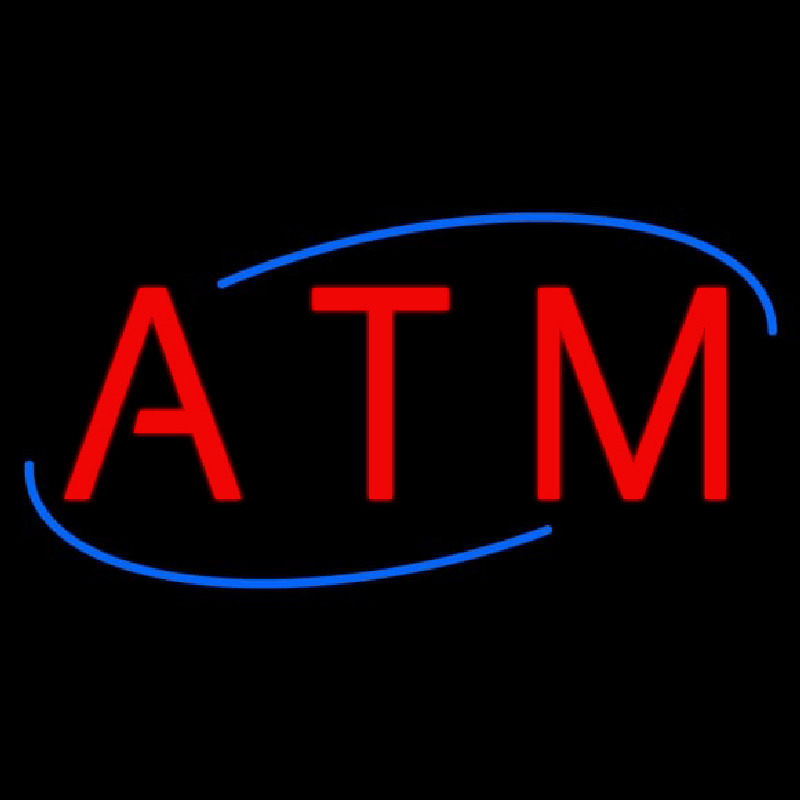 Atm Deco Style Neon Sign