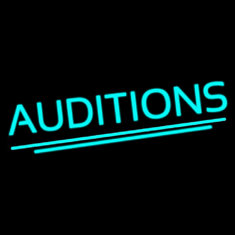 Auditions Neon Sign