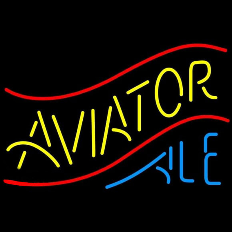 Aviator Ale Beer Sign Neon Sign