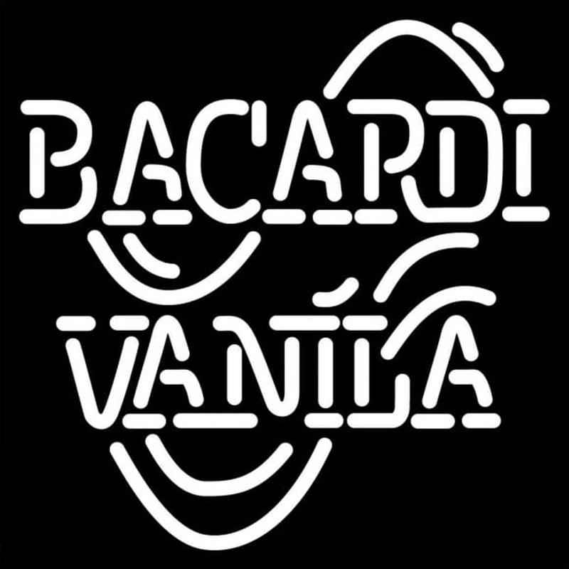 Bacardi Vanila Rum Sign Neon Sign