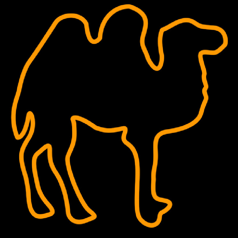 Bactria Camel Neon Sign