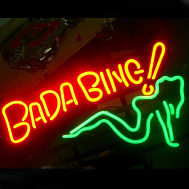 Bada Bing Neon Sign