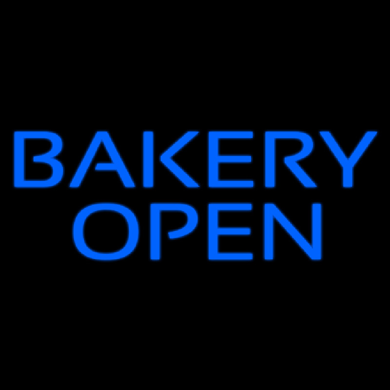 Bakery Open 3 Neon Sign