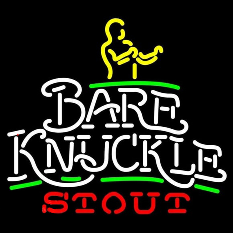 Bare Knuckle Stout Neon Sign