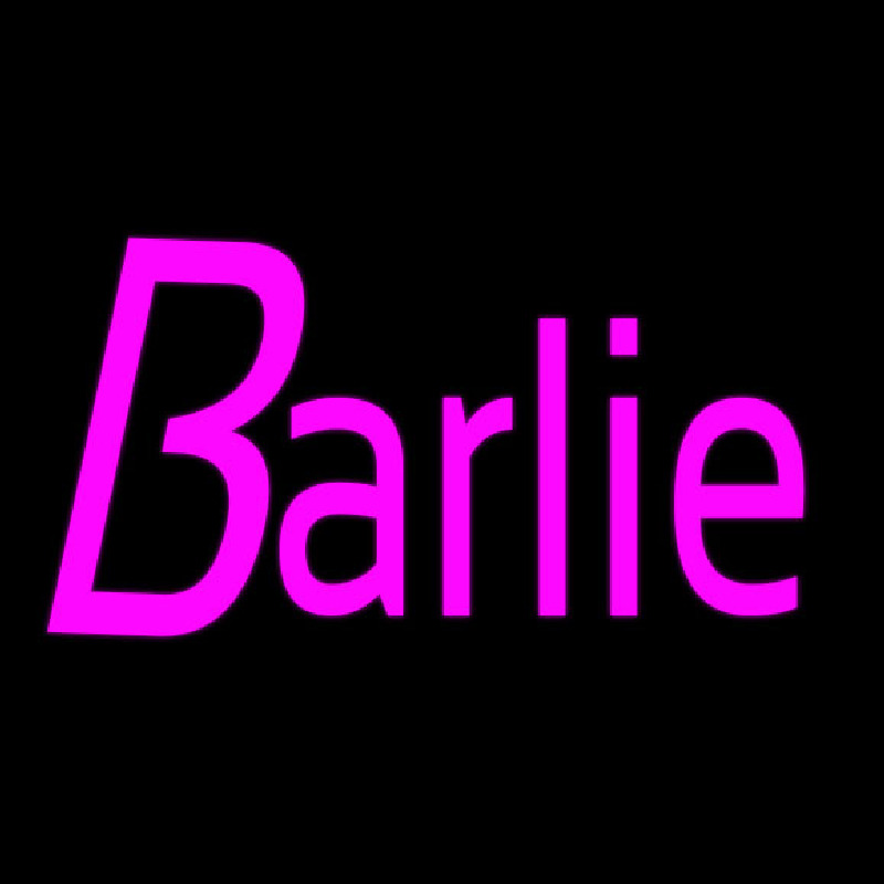 Barlie Neon Sign