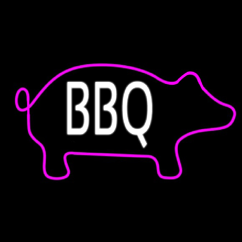 Bbq Logo Neon Sign