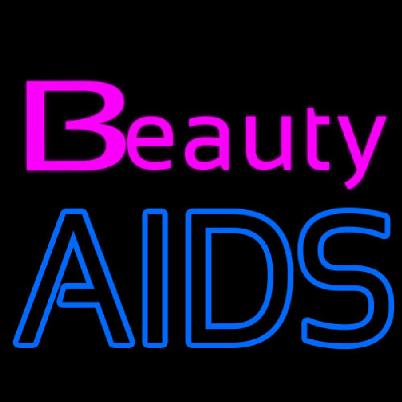 Beauty Aids Neon Sign