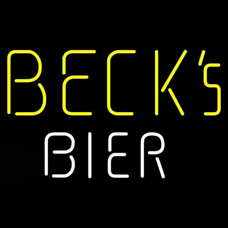 Becks Bier Beer Neon Sign