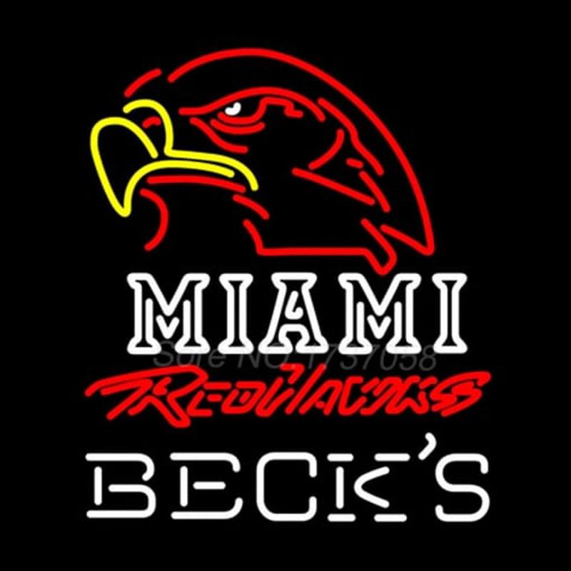 Becks Miami Neon Sign