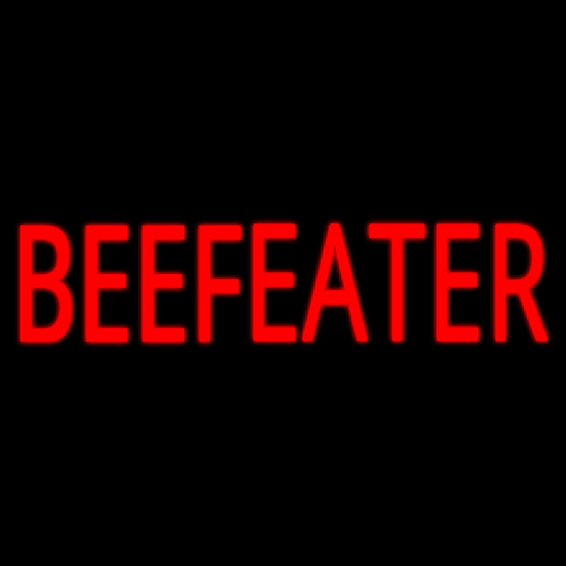 Beefeater Neon Sign