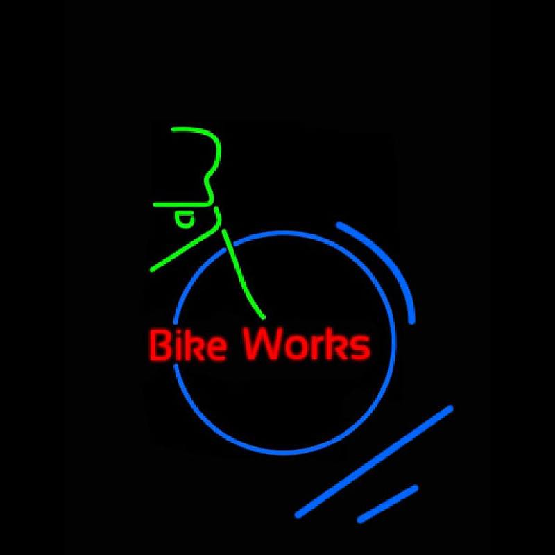 Bike Works Neon Sign