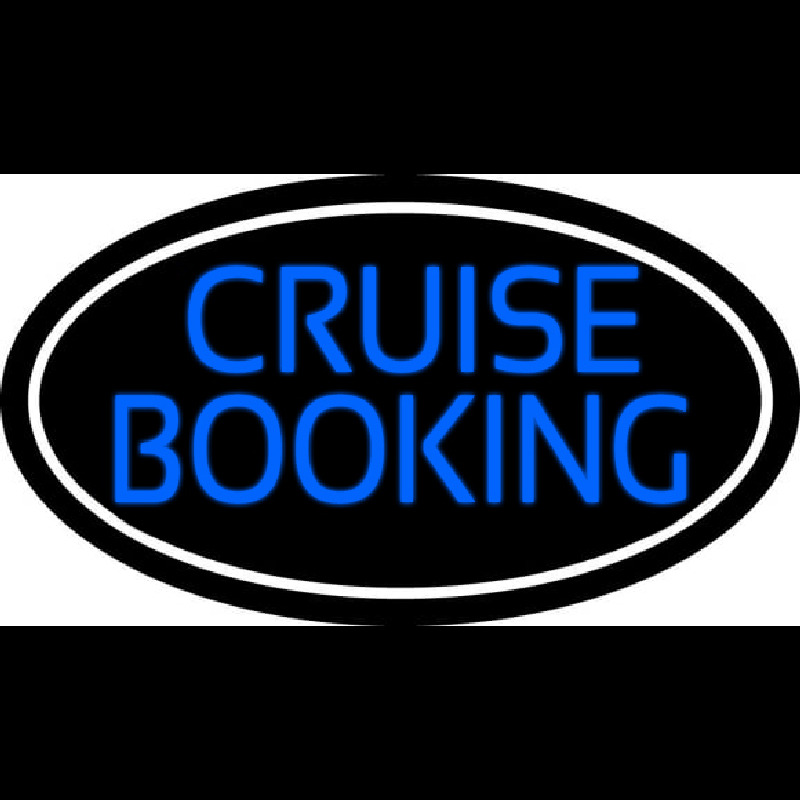 Blue Cruise Booking Neon Sign