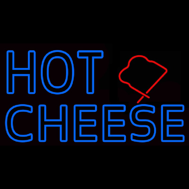 Blue Hot Cheese Neon Sign