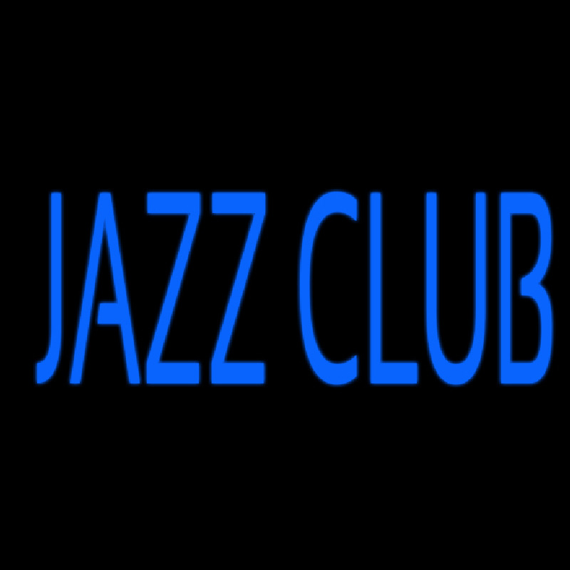 Blue Jazz Club Neon Sign