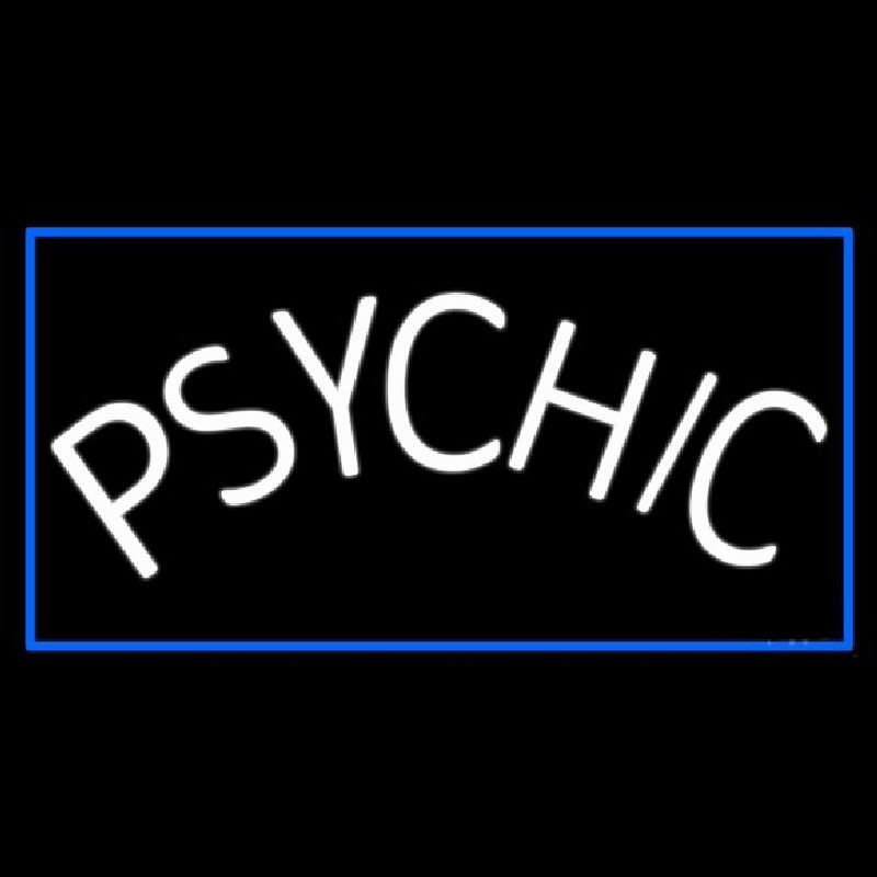 Blue Psychic Neon Sign