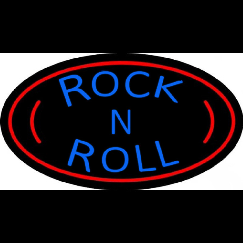 Blue Rock Disc 2 Neon Sign