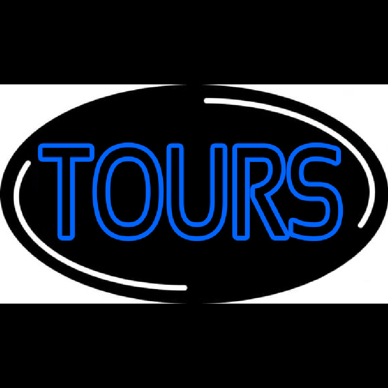 Blue Tours Neon Sign