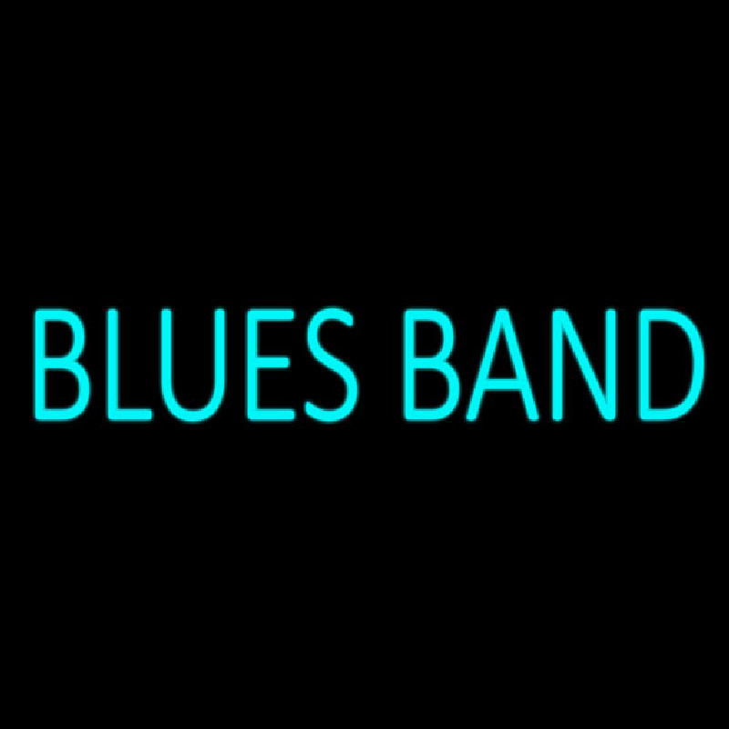 Blues Band Neon Sign