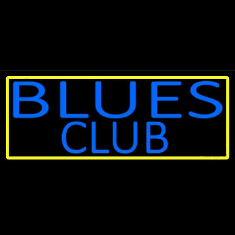 Blues Club Neon Sign