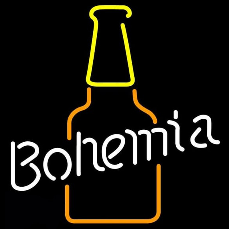 Bohemia Bottle Neon Sign