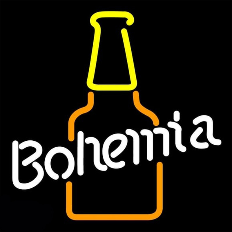 Bohemia Bottle Neon Sign