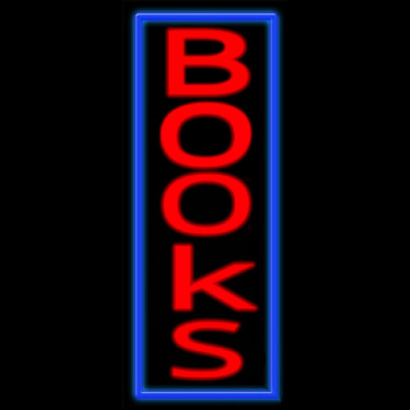 Books Neon Sign