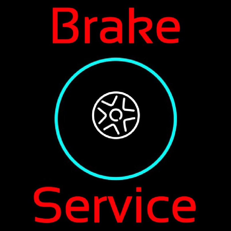 Brake Service Neon Sign