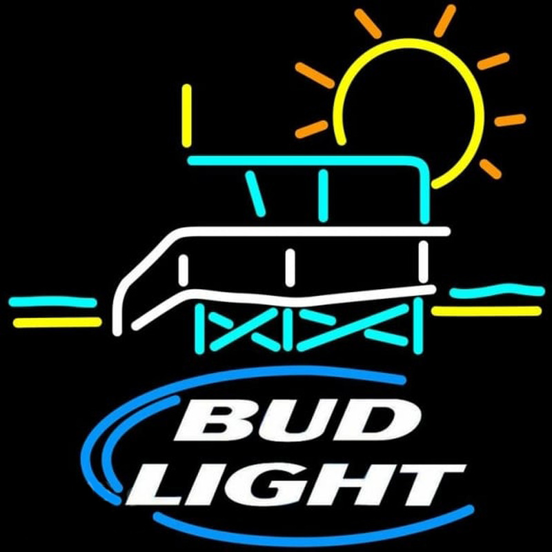 Bud Light Lifeguard Stand Beer Sign Neon Sign