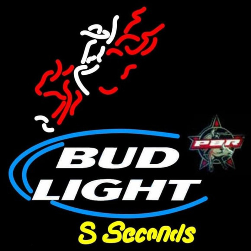 Bud Light Pbr Bull Rider Beer Sign Neon Sign