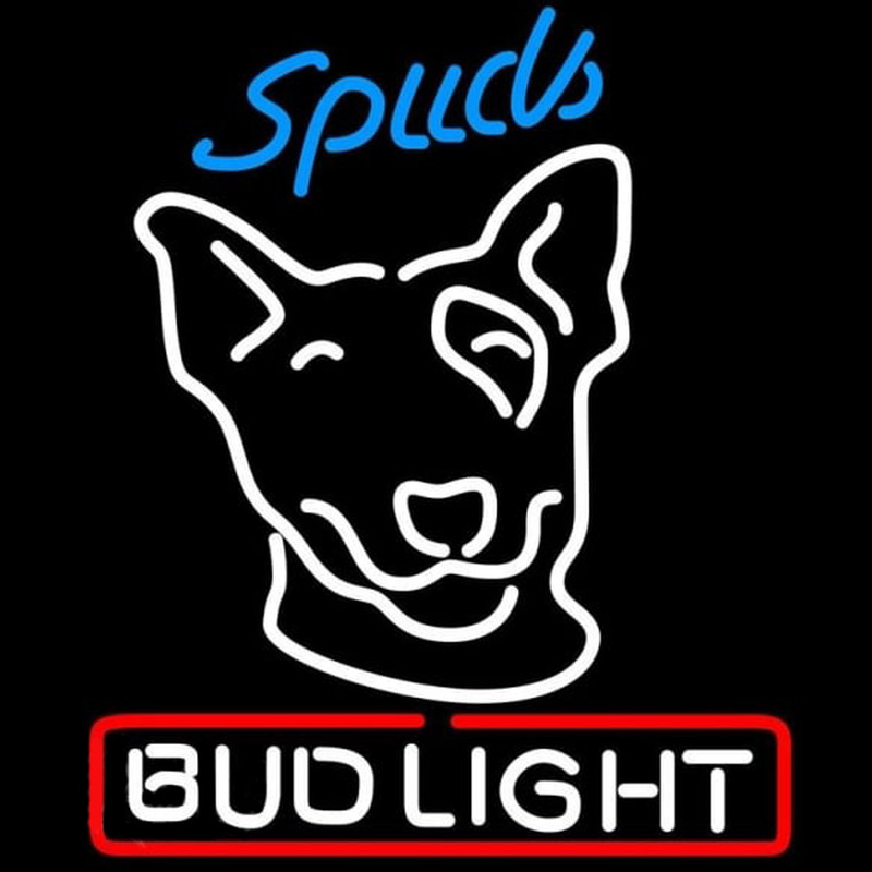 Bud Light Spuds Beer Sign Neon Sign