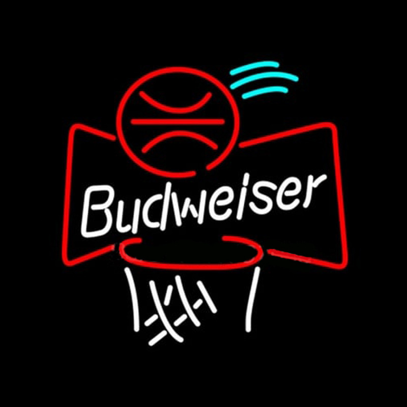 Budweiser Basketball Neon Sign