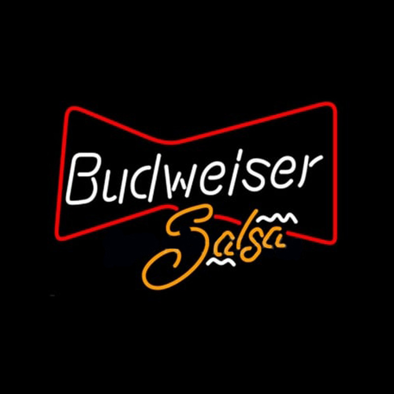 Budweiser Bowtie Salsa Neon Sign