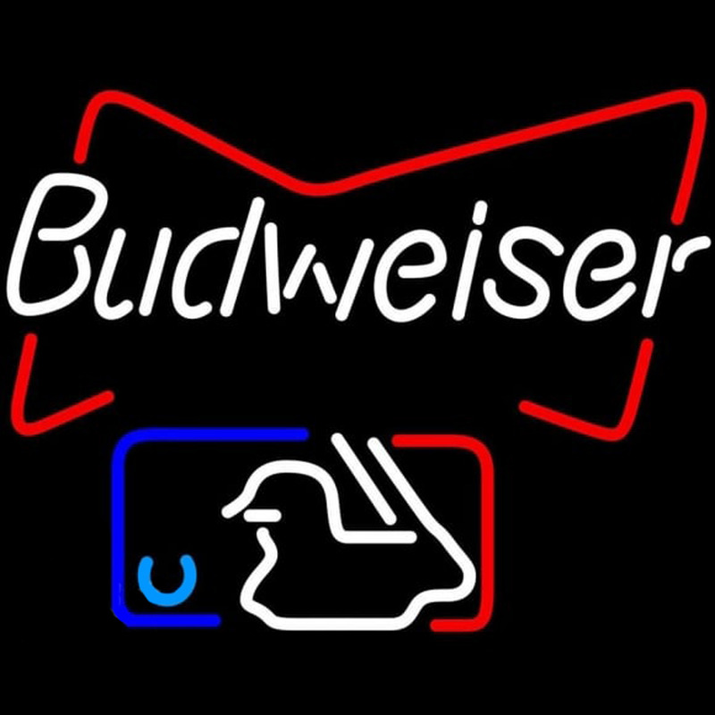 Budweiser Major League Baseball Beer Sign Neon Sign
