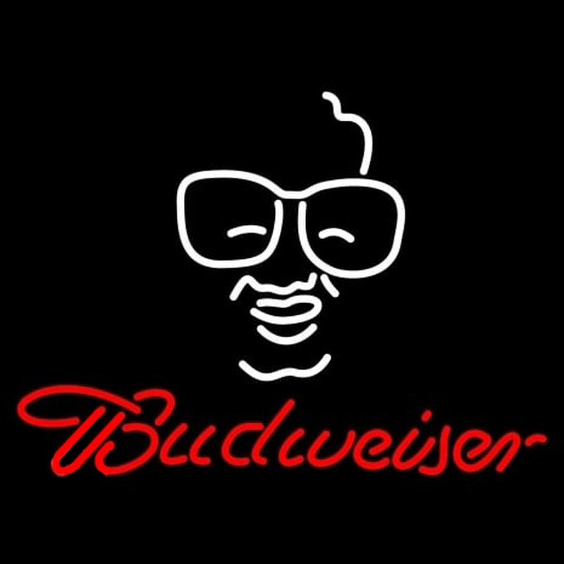 Budweiser Man Logo Neon Sign