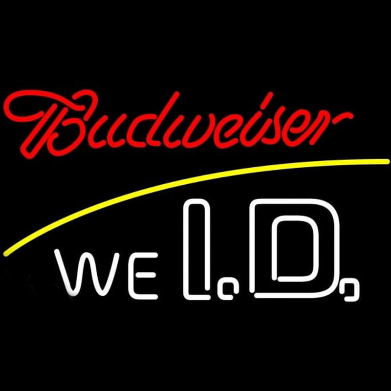Budweiser We I D Beer Sign Neon Sign