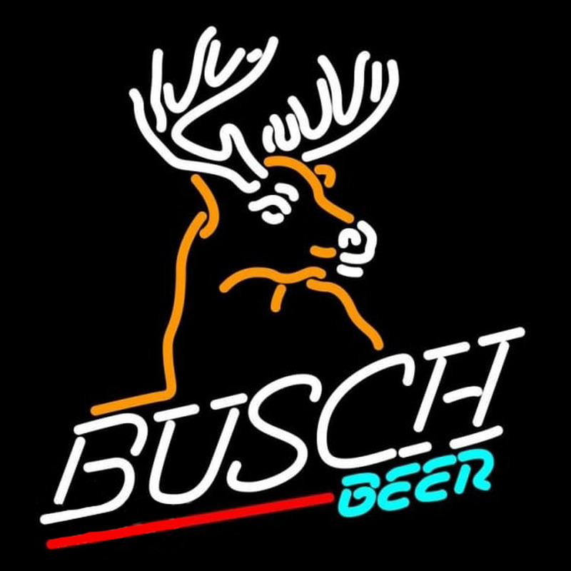Busch Deer Beer Sign Neon Sign