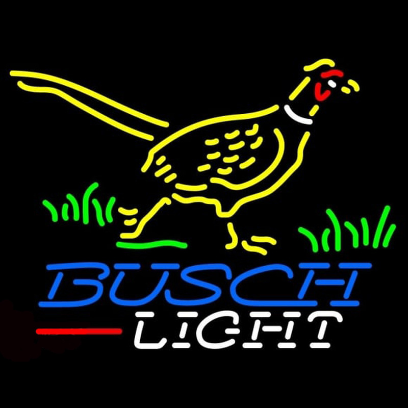 Busch Light Pheasant Beer Sign Neon Sign