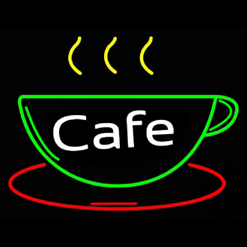 Cafe Cup Neon Sign