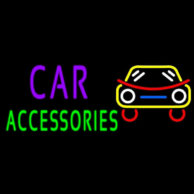 Car Accessories Neon Sign