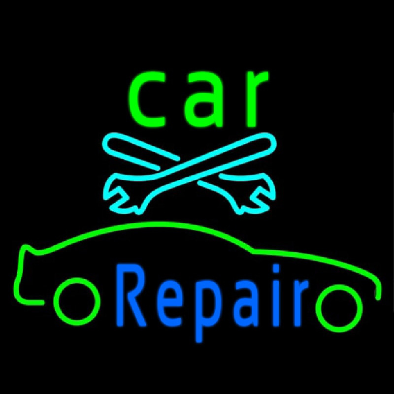 Car Repair Neon Sign