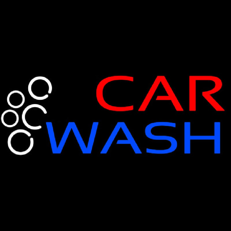 Car Wash Neon Sign