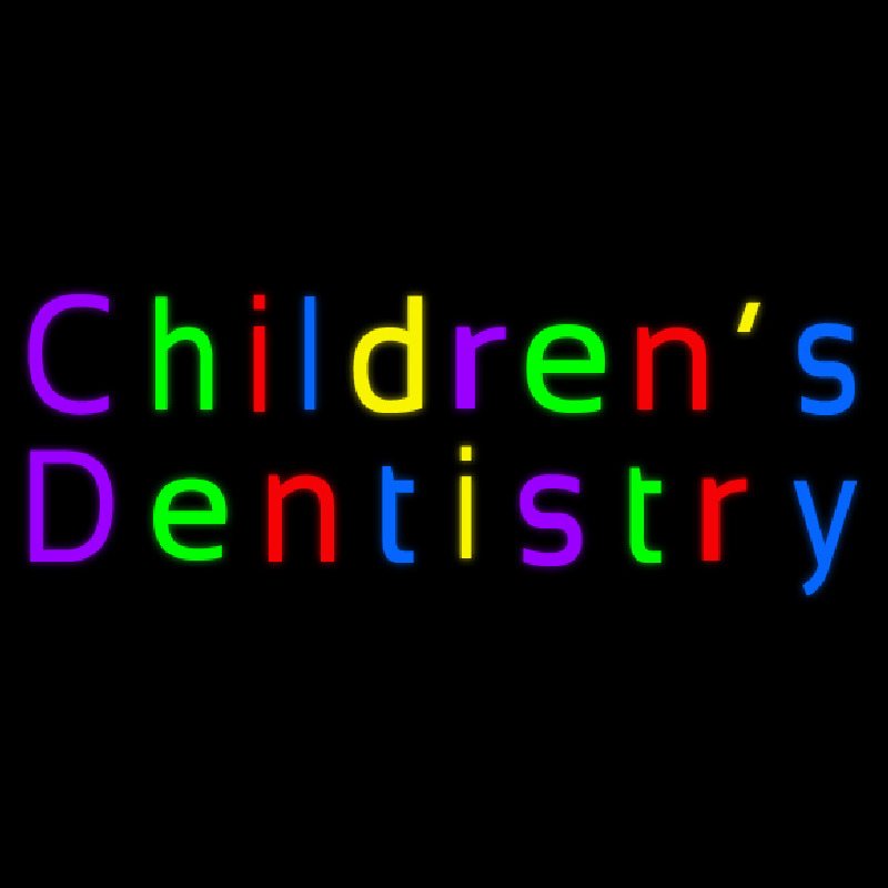 Childrens Dentistry Neon Sign